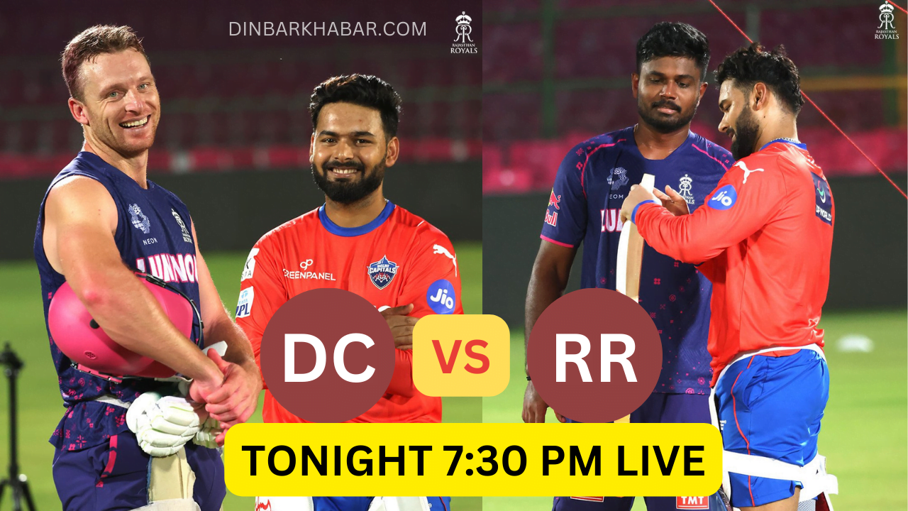 ________Ipl Live Score RR vs DC Tonight 7:30pm